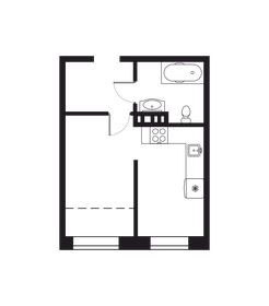 48,5 м², 1-комнатная квартира 13 680 000 ₽ - изображение 72