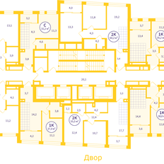 Квартира 58,3 м², 2-комнатная - изображение 2