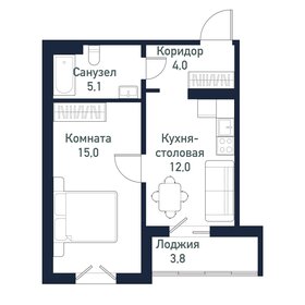 36,2 м², 1-комнатная квартира 4 523 750 ₽ - изображение 33