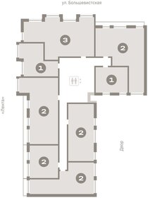 Квартира 108,6 м², 2-комнатная - изображение 2