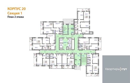 Квартира 65,4 м², 2-комнатная - изображение 2