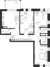 99,3 м², 3-комнатная квартира 11 917 200 ₽ - изображение 31