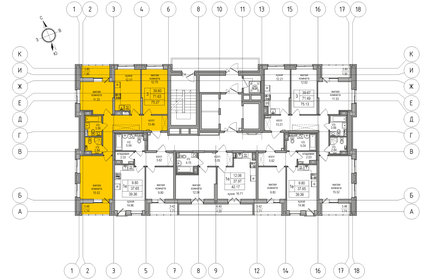 112,5 м², 4-комнатная квартира 20 175 000 ₽ - изображение 54