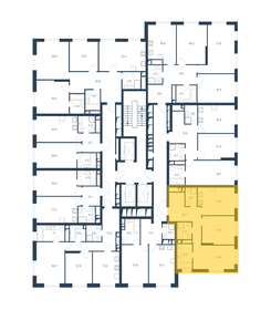 71,6 м², 2-комнатная квартира 37 590 000 ₽ - изображение 14