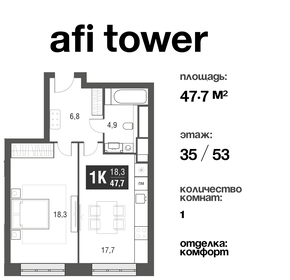 60,7 м², 2-комнатная квартира 40 000 000 ₽ - изображение 106