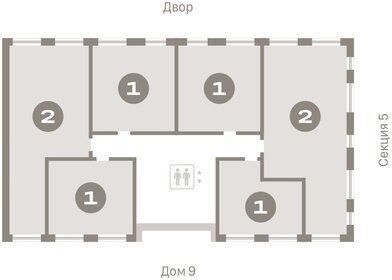 54,4 м², 1-комнатная квартира 13 800 000 ₽ - изображение 88