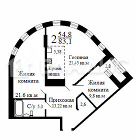 Квартира 83,2 м², 2-комнатная - изображение 1