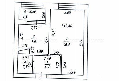 Квартира 31,1 м², 1-комнатная - изображение 4