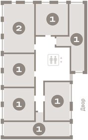 48 м², 2-комнатная квартира 6 500 000 ₽ - изображение 2