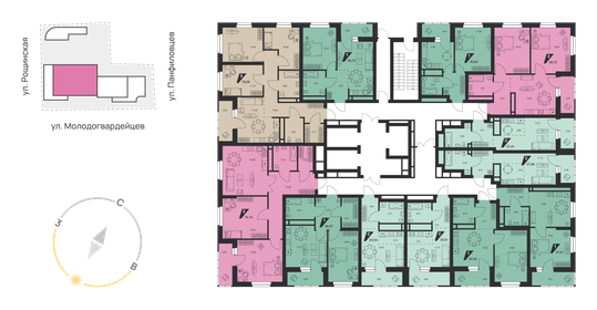 75 м², 2-комнатная квартира 8 000 000 ₽ - изображение 111
