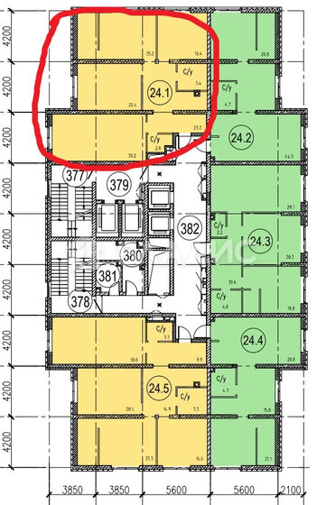 123,6 м², 4-комнатные апартаменты 61 400 000 ₽ - изображение 1
