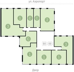 52 м², 2-комнатная квартира 8 500 000 ₽ - изображение 17