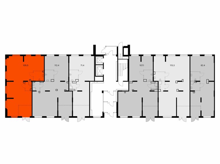 105,5 м², помещение свободного назначения 23 254 310 ₽ - изображение 1