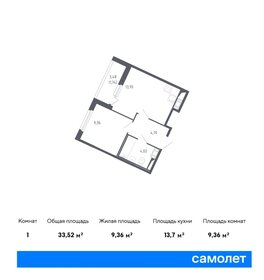 31,6 м², 1-комнатная квартира 5 300 000 ₽ - изображение 71