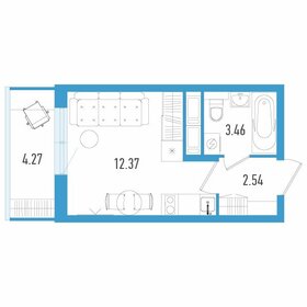 19,8 м², квартира-студия 3 956 000 ₽ - изображение 23