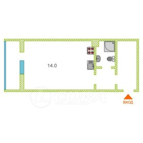 23,9 м², квартира-студия 3 100 000 ₽ - изображение 50