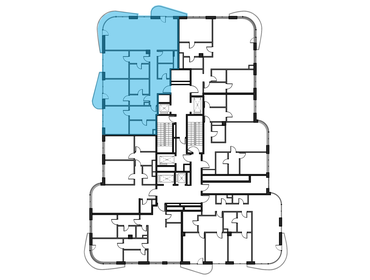 160,8 м², 3-комнатная квартира 434 630 016 ₽ - изображение 67