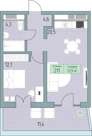 98 м², 2-комнатная квартира 15 500 000 ₽ - изображение 74