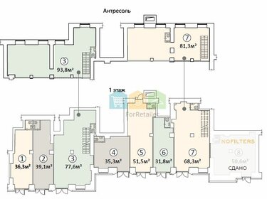 36,3 м², торговое помещение - изображение 4