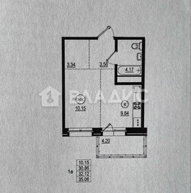 33,5 м², 1-комнатная квартира 5 201 490 ₽ - изображение 16