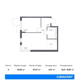 43 м², 1-комнатная квартира 8 200 000 ₽ - изображение 126