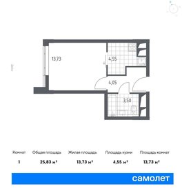 25,8 м², апартаменты-студия 8 722 991 ₽ - изображение 39