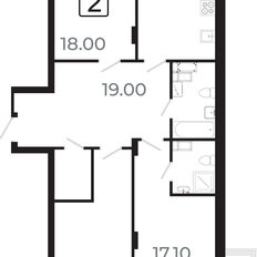 Квартира 105,3 м², 4-комнатная - изображение 2