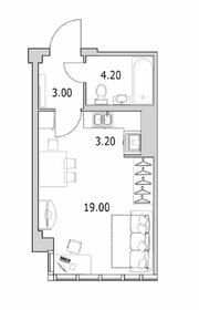 29,5 м², квартира-студия 6 850 000 ₽ - изображение 36