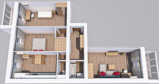 79 м², 3-комнатная квартира 8 200 000 ₽ - изображение 60