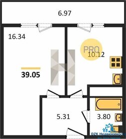 37,6 м², 1-комнатная квартира 3 600 000 ₽ - изображение 115