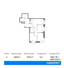 110 м², 3-комнатная квартира 19 500 000 ₽ - изображение 99