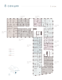 127,6 м², 4-комнатные апартаменты 67 000 000 ₽ - изображение 128