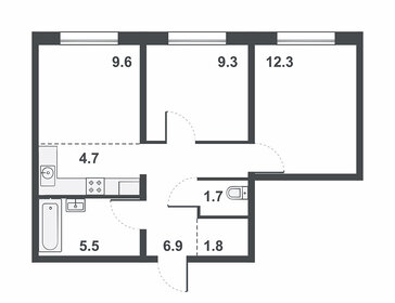38 м², 1-комнатная квартира 4 358 000 ₽ - изображение 75