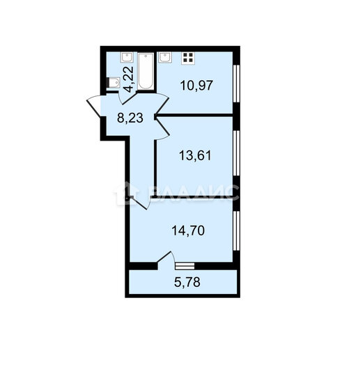 54,6 м², 2-комнатная квартира 8 200 000 ₽ - изображение 47