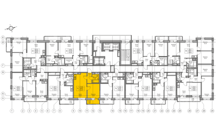 41,2 м², 1-комнатная квартира 6 690 000 ₽ - изображение 124