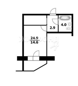 25 м², квартира-студия 5 100 000 ₽ - изображение 10