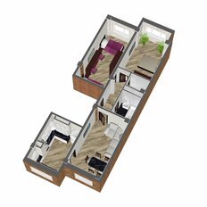 Квартира 82,7 м², 2-комнатная - изображение 5