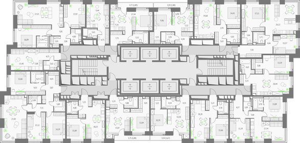 21,7 м², квартира-студия 9 950 000 ₽ - изображение 3