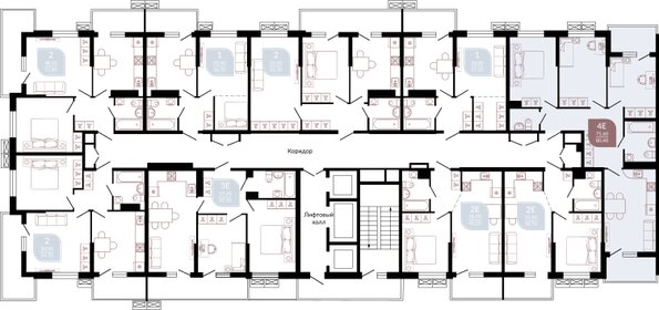 79,3 м², 3-комнатная квартира 10 268 346 ₽ - изображение 22