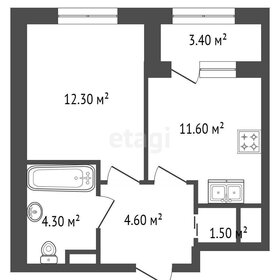 Квартира 37,7 м², 1-комнатная - изображение 2