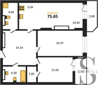 60 м², 2-комнатная квартира 8 500 000 ₽ - изображение 47