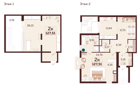 145,6 м², 4-комнатная квартира 55 320 000 ₽ - изображение 19