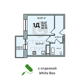 51,6 м², 2-комнатная квартира 4 300 000 ₽ - изображение 122