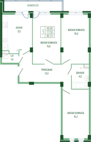 95,2 м², 3-комнатная квартира 21 082 040 ₽ - изображение 31