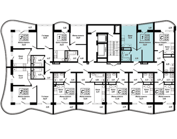 37,2 м², 1-комнатная квартира 10 600 000 ₽ - изображение 87