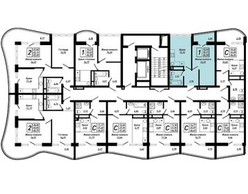 Квартира 36,9 м², 1-комнатная - изображение 2