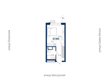 32,4 м², квартира-студия 4 625 000 ₽ - изображение 48