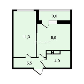 Квартира 36 м², 1-комнатная - изображение 1