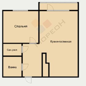 Квартира 37,4 м², 1-комнатная - изображение 1