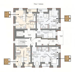 Квартира 58,1 м², 3-комнатная - изображение 2